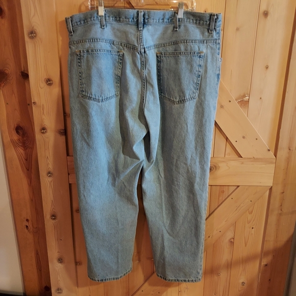 Basic Editions - Men's Jeans - Size 44 x 30 - Blue Denim - Straight Leg. - Picture 5 of 9